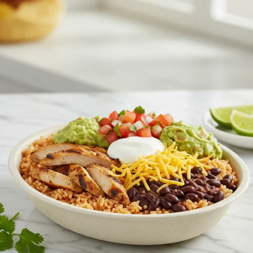 Easy Copycat Moe’s Burrito Bowl Recipe – Simple & Customizable