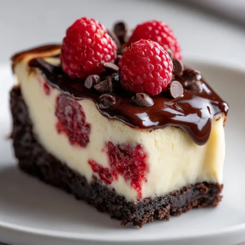 Dark Chocolate Raspberry Cheesecake: A Decadent & Easy Recipe