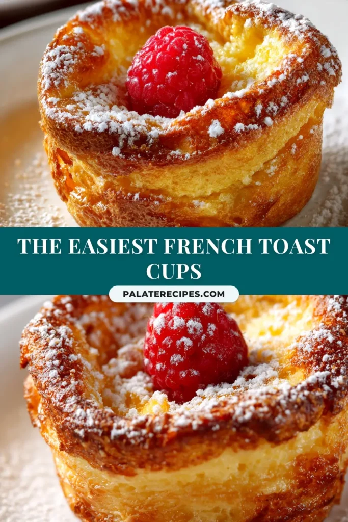 A tray of perfectly golden brown French Toast Cups fresh out of the oven, ready to be served for a delicious breakfast or brunch.