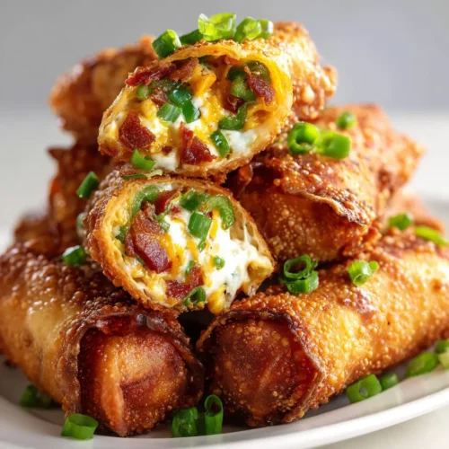 Jalapeรฑo Popper Egg Rolls: The Ultimate Crispy & Creamy Appetizer