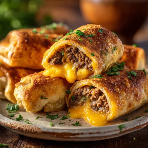Cheeseburger Rollups: The Ultimate Easy Appetizer