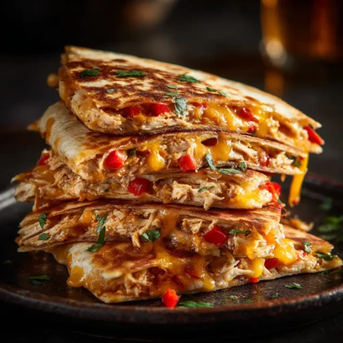Crispy Chicken Quesadillas: The Ultimate Cheesy Delight