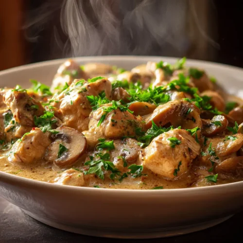 Chicken Mushroom Stroganoff: The Ultimate Creamy Comfort Food