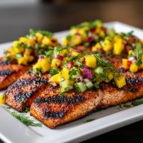 Grilled Salmon with Mango Salsa: A Perfect Summer Meal