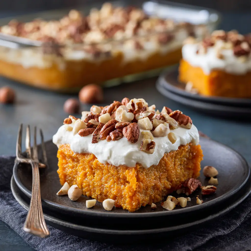 Southern Sweet Potato Casserole (The Ultimate Holiday Recipe) 2 The sweet potato filling being mixed in a bowl before being baked into a delicious casserole.