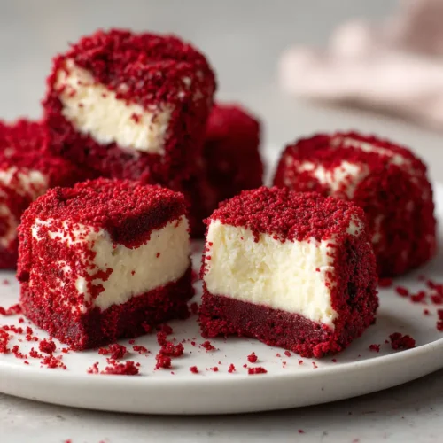 Red Velvet Cheesecake Bites: The Ultimate Easy Recipe