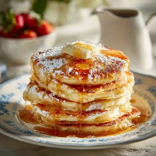 Home 12 Vanilla Cinnamon Buttermilk Pancakes: The Fluffiest Recipe