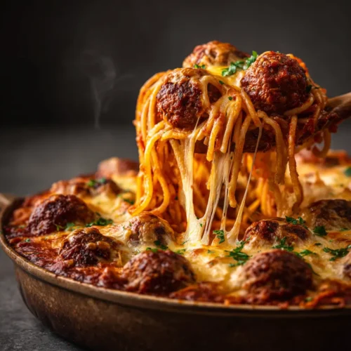 Baked Spaghetti Meatballs: The Ultimate Comfort Food Casserole