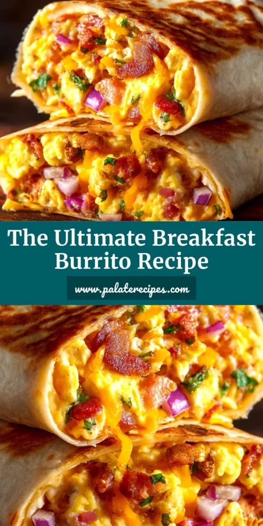 Breakfast Burrito Recipe (The Only One You'll Ever Need) 5 An amazing homemade breakfast burrito recipe, perfectly rolled and packed with eggs, sausage, and cheese, ready to be eaten. A great meal prep breakfast idea.