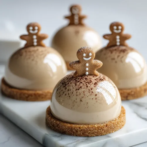 Home 6 Gingerbread Latte Mousse Domes: The Ultimate Holiday Dessert