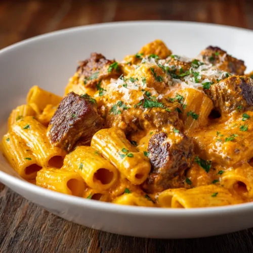 Home 1 Cajun Steak Pasta: A Creamy, Spicy & Irresistible Dinner