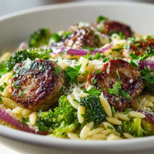 Chicken Sausage and Broccoli Orzo: Your New Favorite 30-Minute Meal