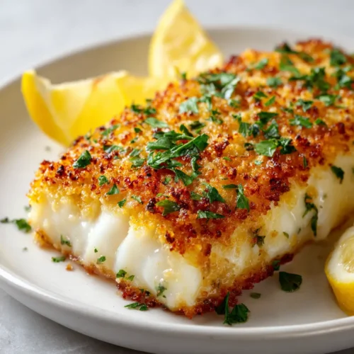 Garlic Parmesan Crusted Halibut: The Ultimate Weeknight Dinner