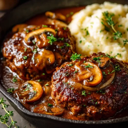 Salisbury Steak Recipe (The BEST Classic)