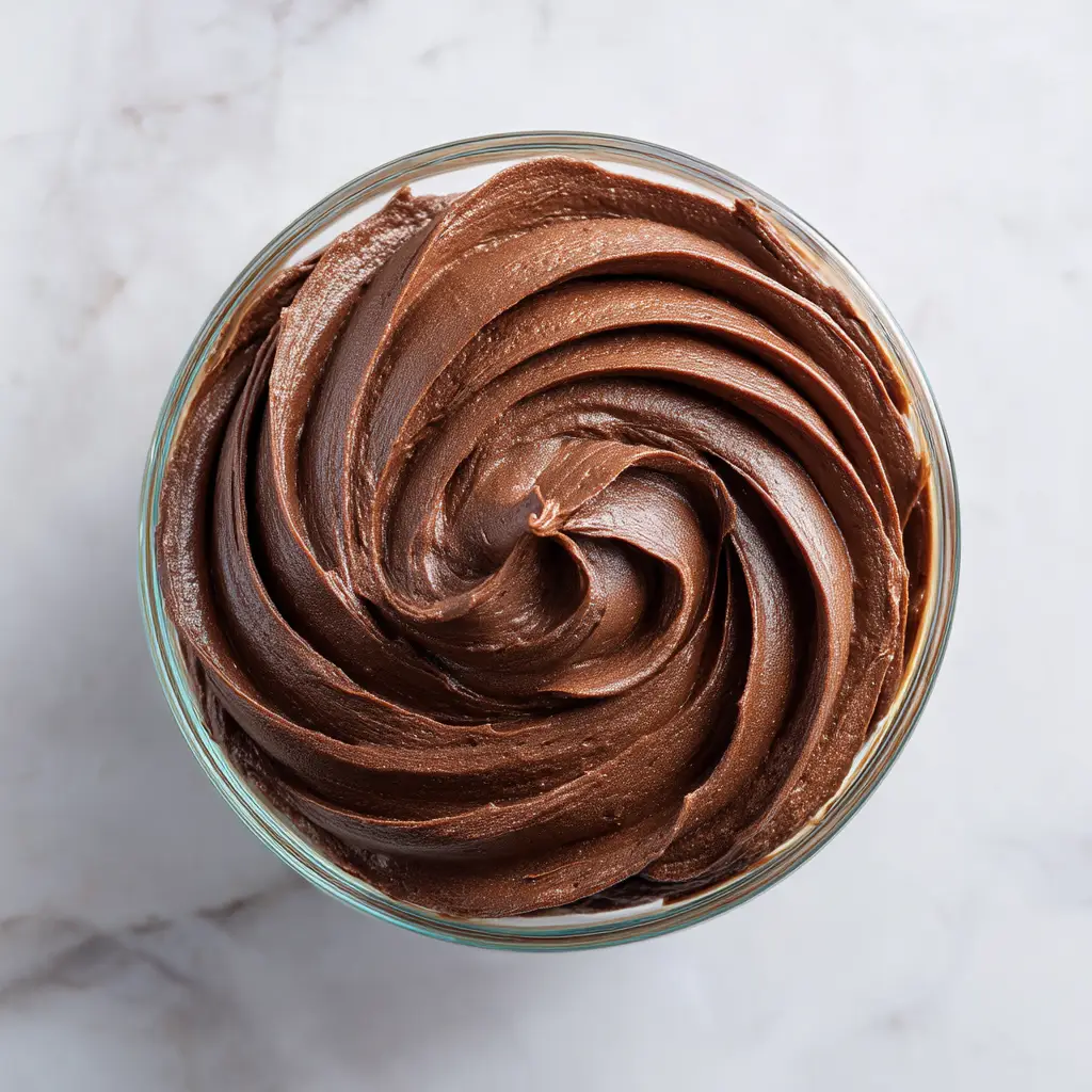 Chocolate Mousse Filling (Perfect for Cakes & Tarts) 2 Folding whipped cream into a melted chocolate mixture to create the light and airy base for the chocolate mousse filling.