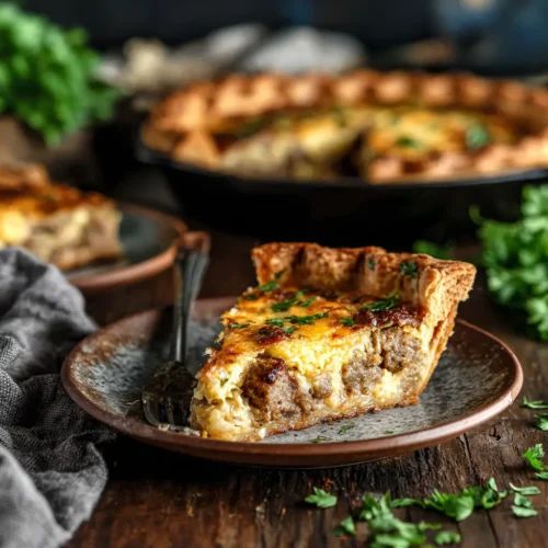 Monterey Sausage Pie: A Cheesy, Savory Delight