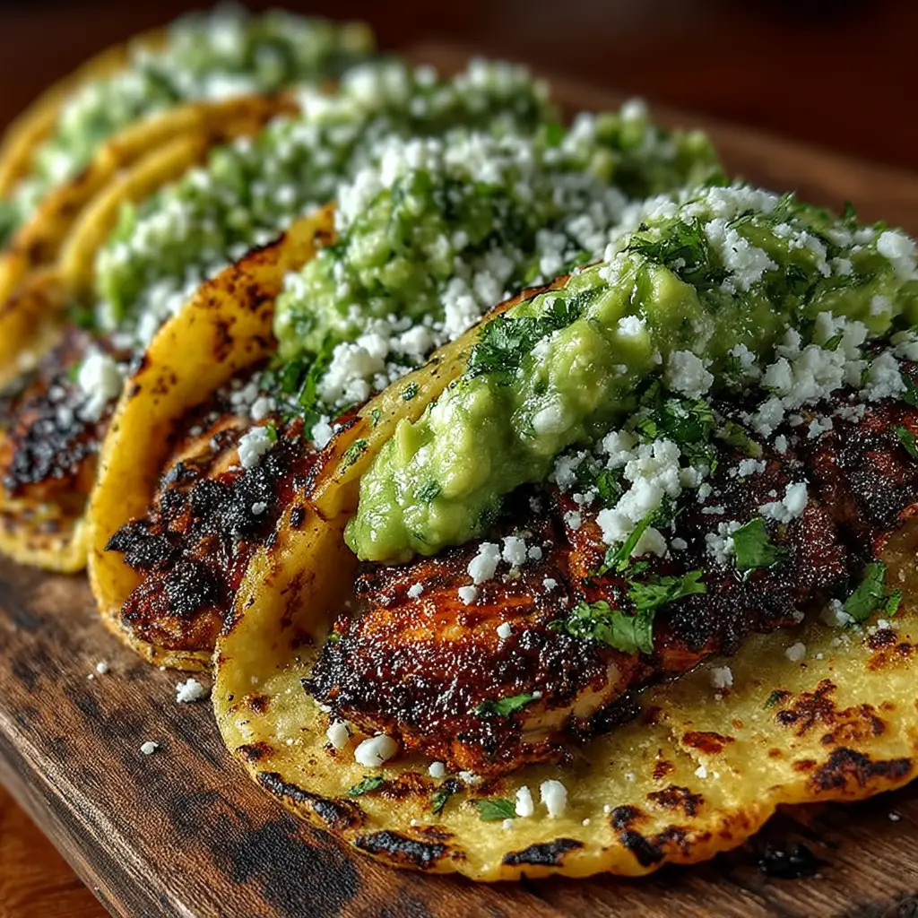 A pan full of sizzling, perfectly cooked bite-sized chicken for street tacos, showcasing the browning from the flavorful marinade.