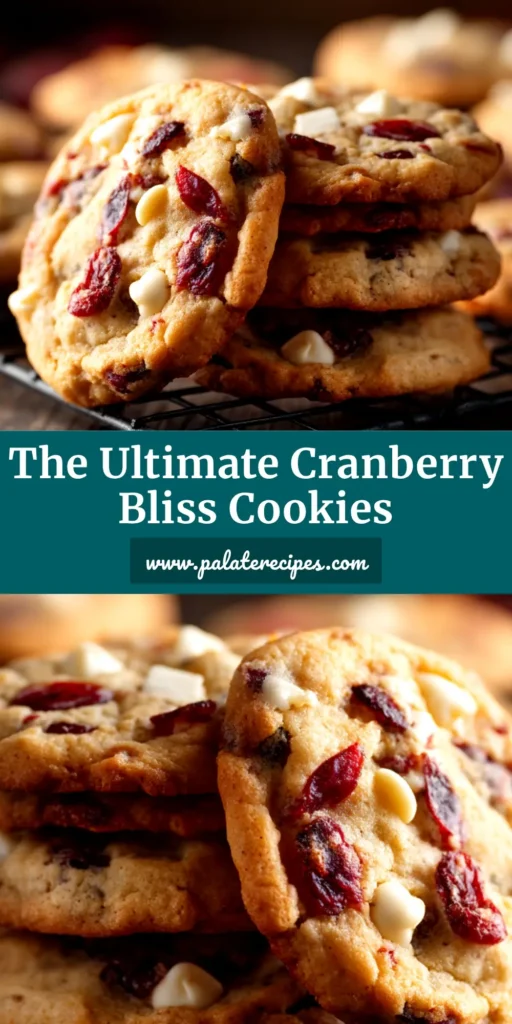 A tray of homemade Cranberry Bliss Cookies with white chocolate and cream cheese frosting, inspired by the Starbucks treat.