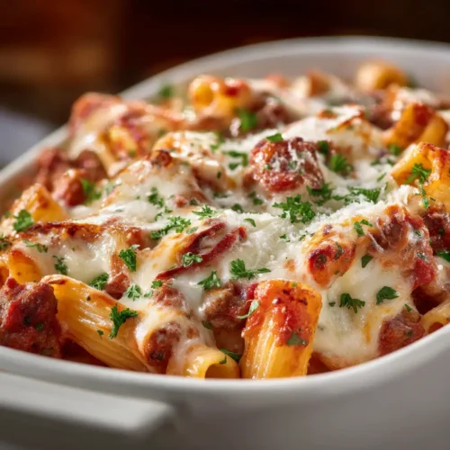 Million Dollar Baked Ziti: The Ultimate Cheesy & Creamy Recipe