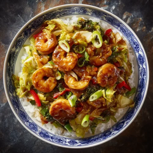 Shrimp and Cabbage Stir Fry (Quick & Healthy Recipe)