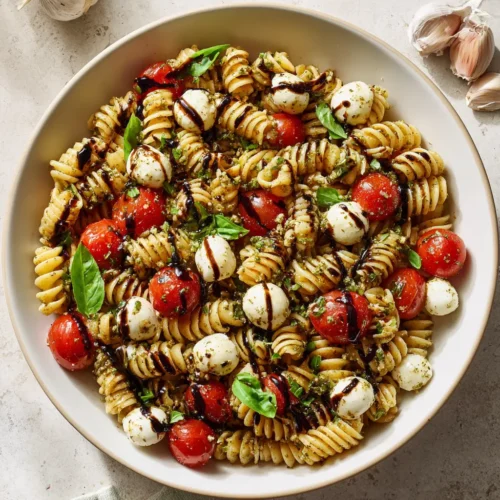 Home 14 The Ultimate Caprese Pasta Salad Recipe