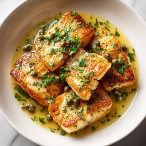 Home 2 The Ultimate Pan-Seared Cod Piccata Recipe