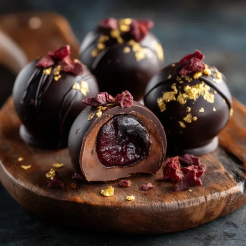 Home 1 Exquisite Cherry Chocolate Bonbons Recipe