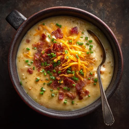 The Ultimate Loaded Potato Soup Experience