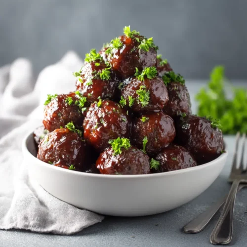 Home 3 Crockpot Grape Jelly Meatballs: The Ultimate Sweet and Tangy Party Appetizer