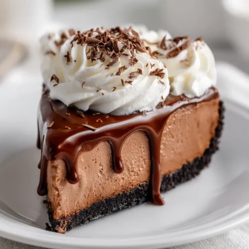 Home 5 The Ultimate Decadent No-Bake Chocolate Cheesecake