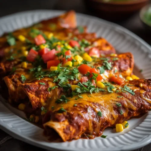 Home 1 Sweet Potato Black Bean Enchiladas: The Ultimate Comfort Bake
