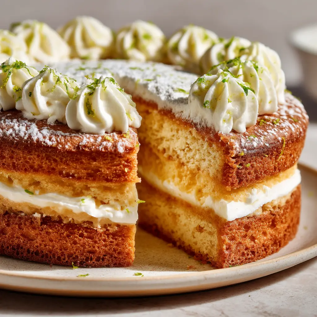 The Ultimate Lemon Cloud Cake Recipe 3 Ingredients for the Lemon Cloud Cake Recipe showcasing cake flour, cream cheese, fresh lemons, and limes for zest. (Lemon Cloud Cake Recipe)