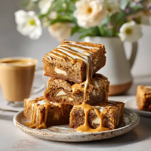 Home 7 Biscoff Blondies: The Ultimate Chewy Cookie Butter Recipe