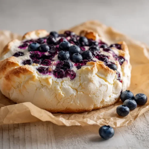 Home 9 The Ultimate Cottage Cheese Cloud Bread with Bursting Blueberries