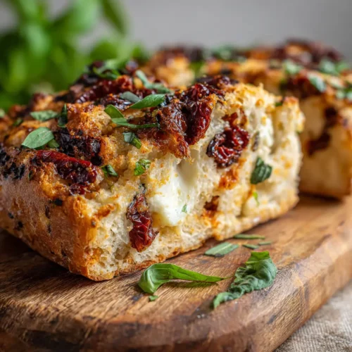 Artisan Savory Tomato Basil Bread