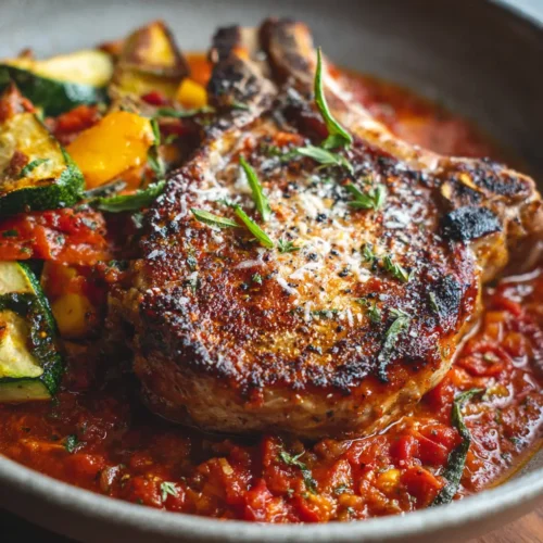 Sicilian Pork Chops: A Rustic Skillet Dinner